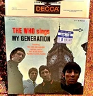 MINT Shrink ROWDY 1965 Orig THE WHO ~ MY GENERATION  ~ MOD FREAK BEAT CLASSIC LP