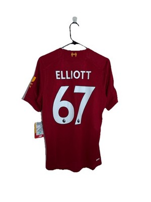 リバプールFC Elliott 19 シャツ Liverpool Elliott #67 2019/20 Small Home Shirt New Balance BNWT