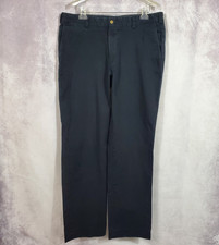 Bills Khakis M3 Mens Navy Blue Flat Front Cotton Chinos 38x33 Preppy Made in USA