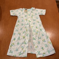 Vintage Carter's Newborn Baby Layette Nursery Rhyme Sleep Robe /Gown USA Unisex