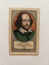 1880s EE Fairchild All Fair Authors-A Card Game Blue Back Shakespeare