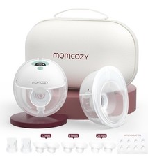  Sealed New Momcozy M5 DOUBLE Silent Wearable Breast Pumps Hands Free Electric