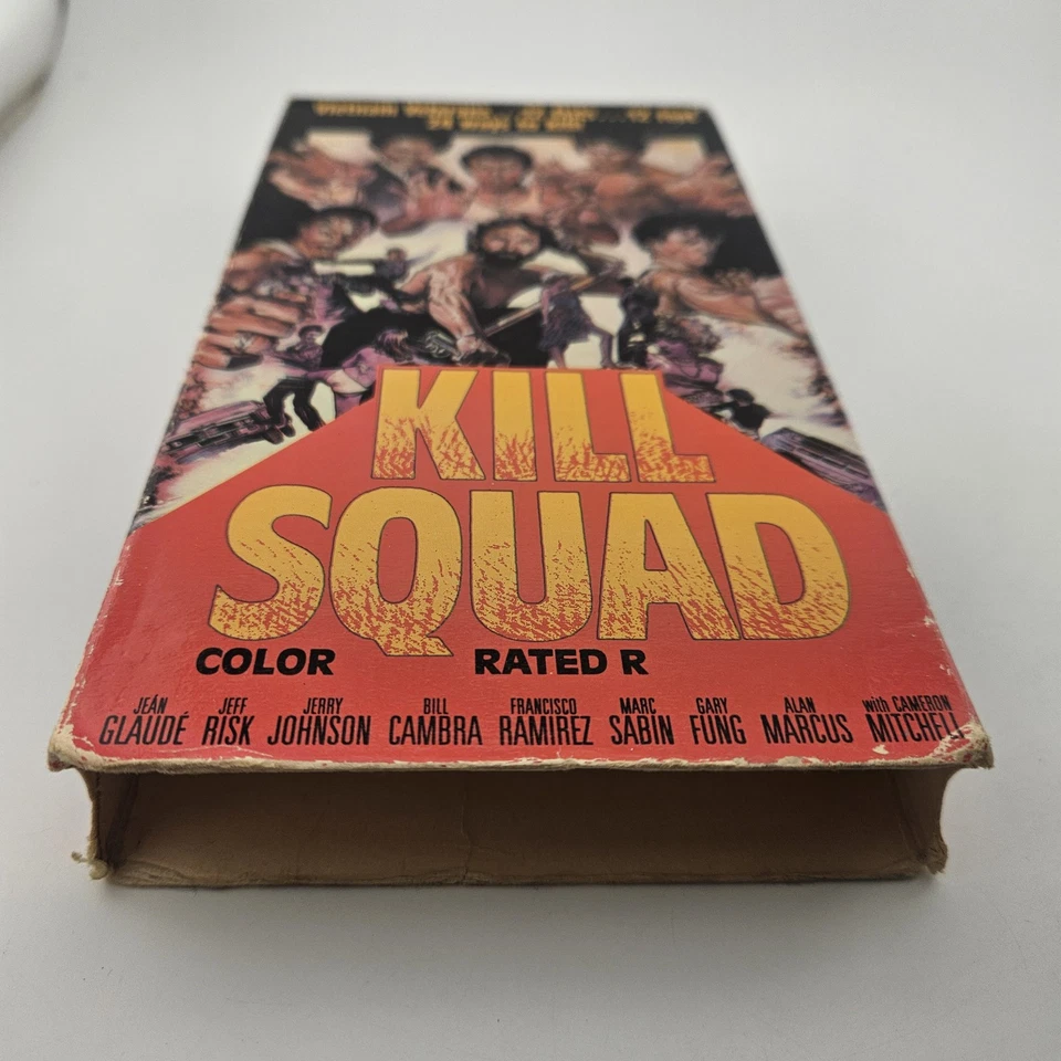 Kill Squad - VHS - 1981 - Kung Fu - Martial Arts - Color - Rare - Image 3 of 4