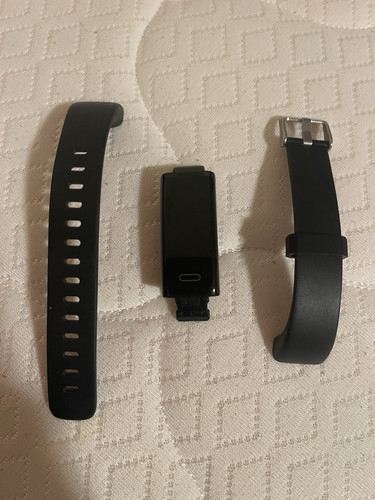 Smart Band Health Steward 1” Screen Heart Rate Monitor USB Android Or IOS Black