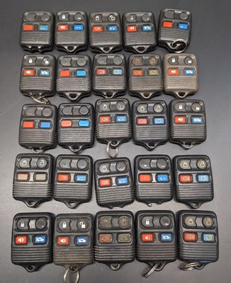 LOT OF 25 OEM STANDARD FORD KEY FOB REMOTES  CWTWB1U331  4 BUTTONS