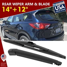 Easy Installation & waterproof 14''+12'' Windshield Rear Wiper Arm & Blade Set
