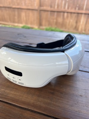 Plavogue Electric Eye Massager for Migraine Relief- White