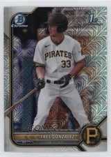 2022 Bowman Draft Chrome Asia Mojo Refractor Tres Gonzalez #BDC-157 fm0