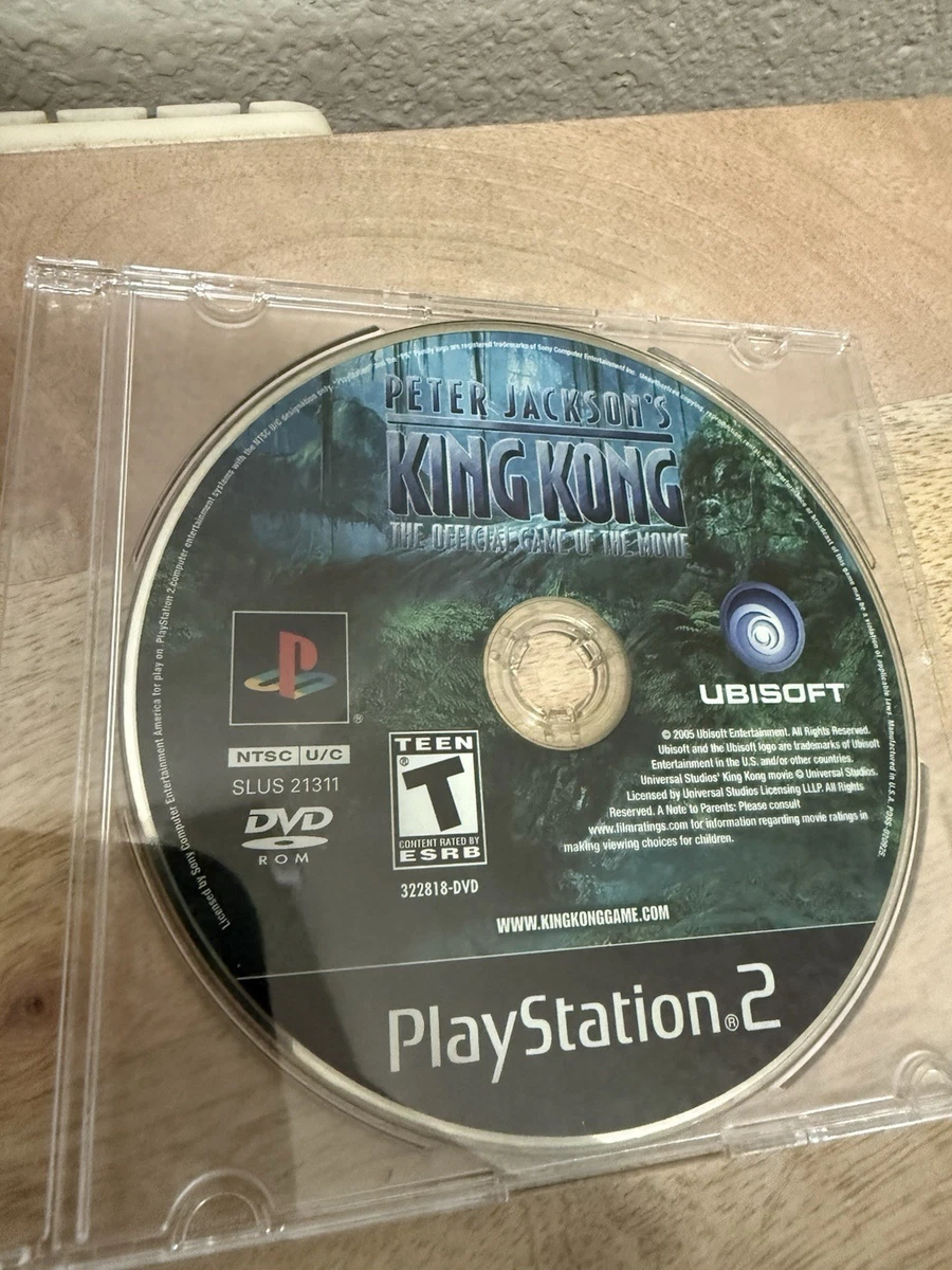 Jeu PlayStation 2 King Kong - Limited Collector's Edition - État Correct, Fonctionnel
