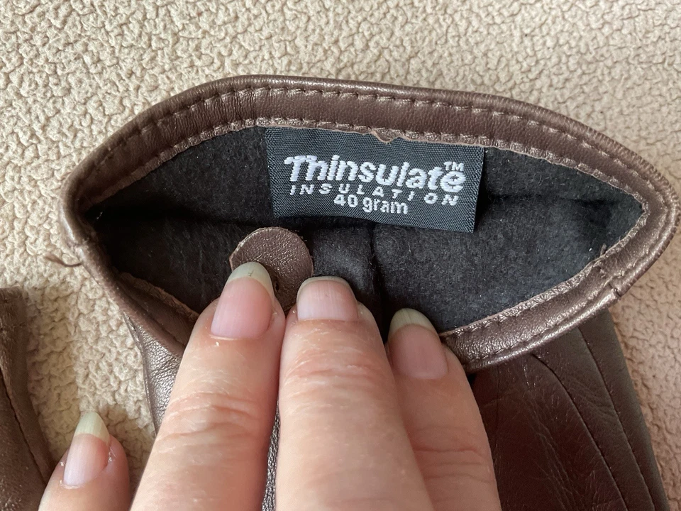Aislamiento Merona Thinsulate 40 gramos talla M Marrón  Foto 4 de 4