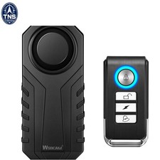 113dB Bike Alarm Wireless Vibration Motorcycle Alarm Waterproof with Remote