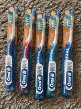 5 Oral-B Complete Soft Bristles Manual Toothbrushes New