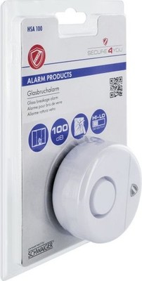 Schwaiger Glasbruchalarm weiß  Tür-/Fenstersensor