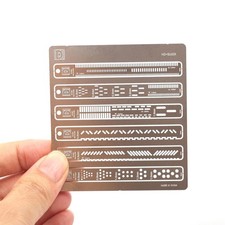 Line Carving Auxiliary Ruler Model Building Portable Drill Hole Detail Maker