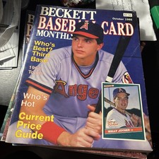 BECKETT BASEBALL Monthly Magazine October 1986. Joyner and Schmidt on Covers