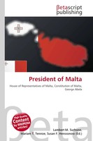 Lambert M. Surhone (U. A.) | President Of Malta | Taschenbuch | Englisch (2026)