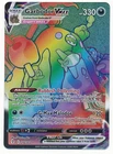 2021 POKEMON SWORD & SHIELD EVOLVING SKIES RAINBOW RARE HOLO GARBODOR VMAX #216