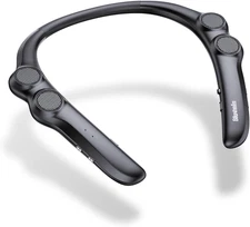 Neckband Bluetooth Speaker, Wireless Wearable Speaker W/Lightest 78G Weight, Hig