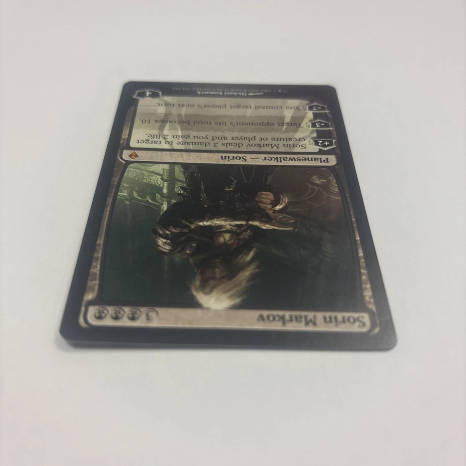 Sorin Markov LP Zendikar MTG 111 / 249 Black Planeswalker Life Total Becomes 10 - Image 4 of 4