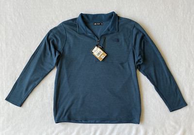  NWT  The North Face Canyonlands 1/2 Zip Jacket Sz XXL 2XL Monterey Blue