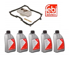 Auto Transmission Service Kit: 5L ATF Fluid + Filter + Pan Gasket for Mini