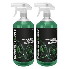 Alloy Wheel Cleaner 2 x 1 L Spray CARSHARK Non Acidic