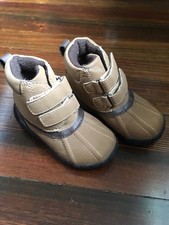 Boys Gymboree Duck Boots - Size 5 - Camel Color