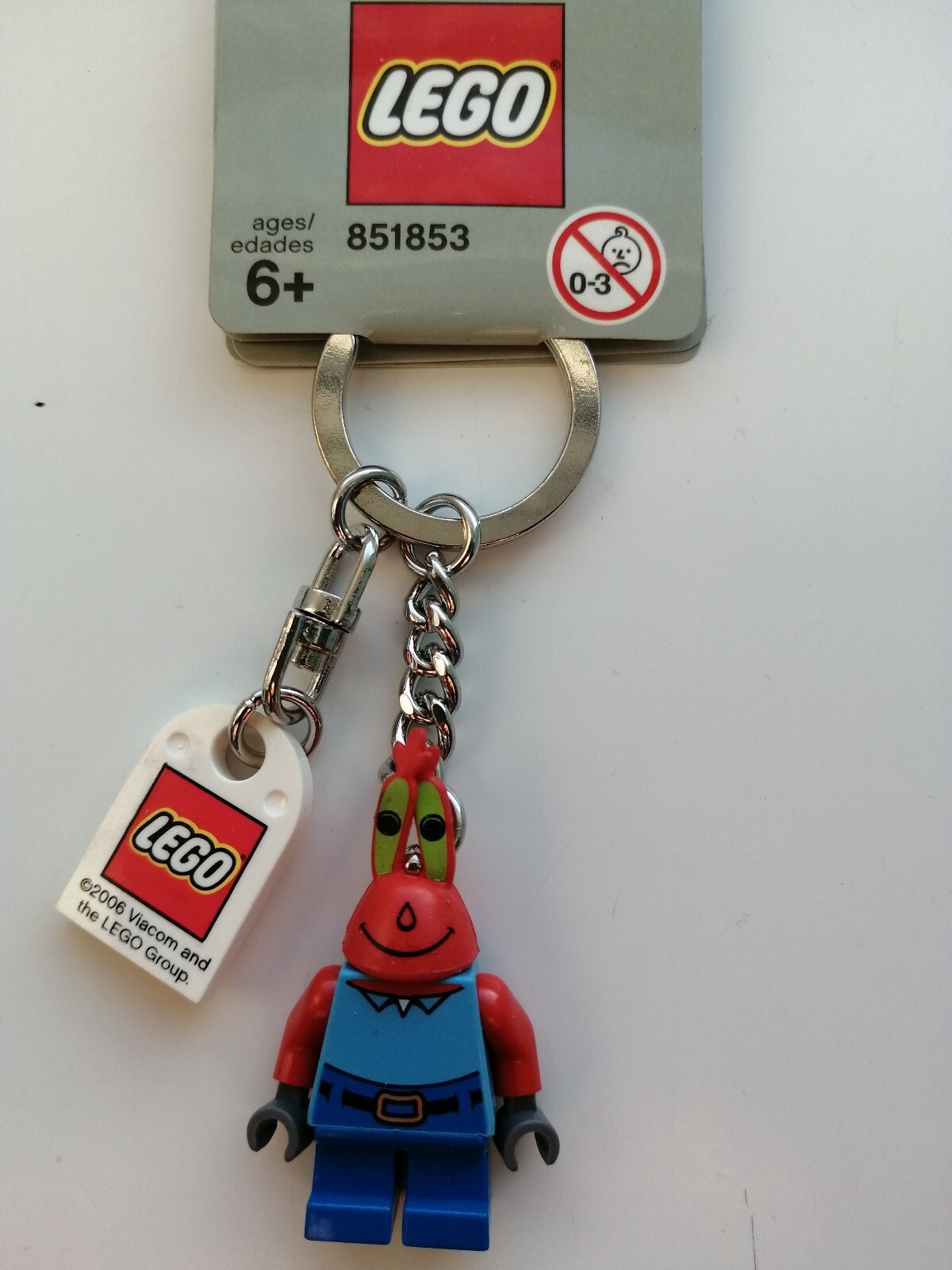 lego spongebob keychain