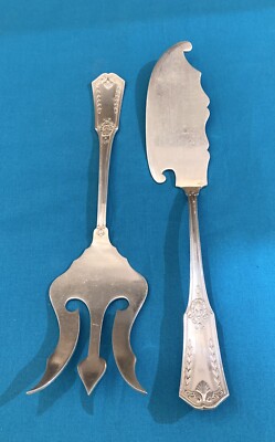 Service à poisson SFAM métal argenté | Selency