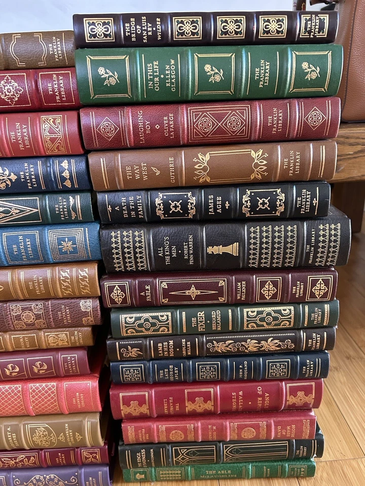 FRANKLIN LIBRARY World's Greatest Writers Leather Gilt collection 28 books - Image 4 of 4