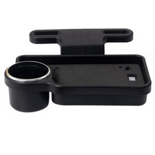 Bandeja de coche asiento respaldo organizador almacenamiento portavasos comida mesa comedor plato plegable