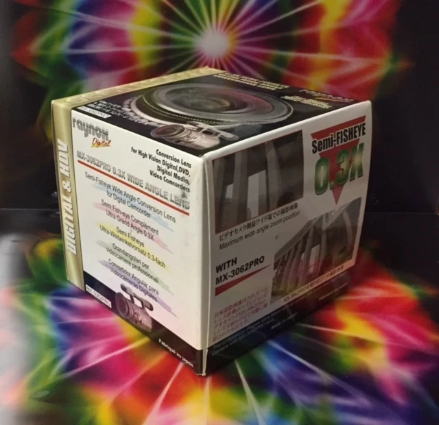 Raynox MX-3062PRO MX-3062 0.3X Semi-Fisheye Lens 58-62 T3 T3I T4 T4I T5 T5I T6 I - Image 4 of 4