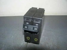 CUTLER-HAMMER CLASSIFIED CHQ CIRCUIT BREAKER CHQ230 30AMP 240VOLT 2POLE *NOB*