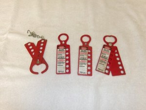 4-Emed Danger Do Not Operate Equipment Lock Out Signs/Tags/Lock