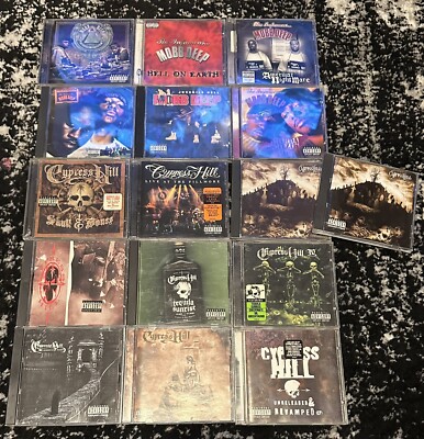 125 CD Lot Onyx Big L Mobb Deep Nas BIG Snoop Dre Cypress Hill Lox Masta Ace ETC