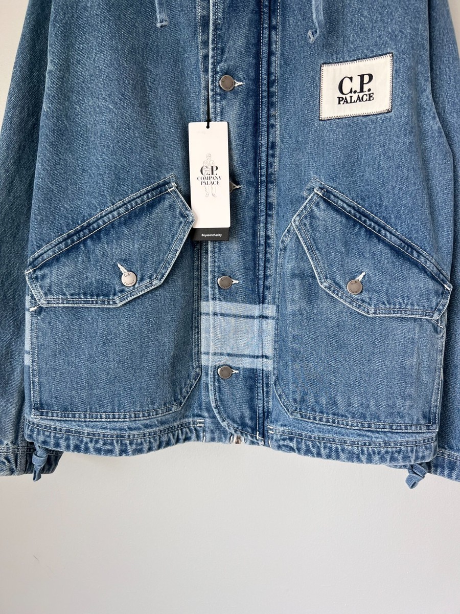 C.P. Company x Palace Denim Goggle Jacket - Size Small