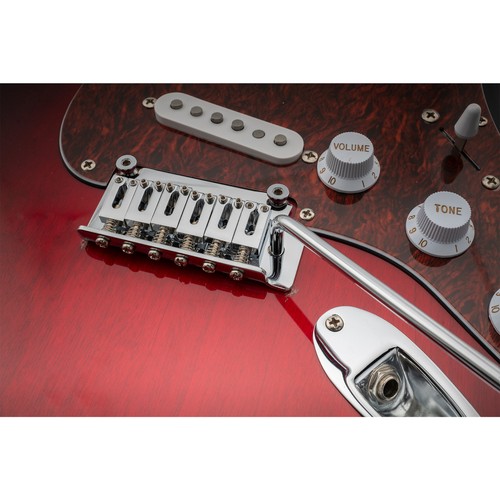 Musiclily Pro Chrome 52.5mm Modern 2Point Guitar Tremolo Bridge 40mm Brass Block - Picture 6 of 6