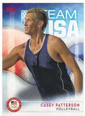 2016 Topps US Olympic Team USA Hopefuls #42 Casey Patterson  Volleyball