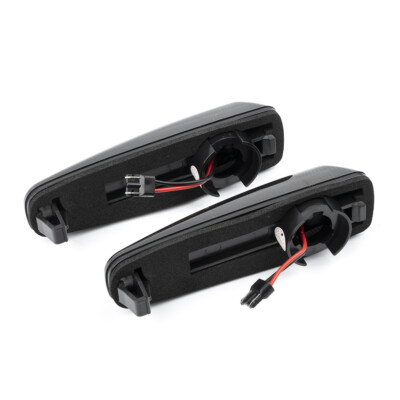 LED Smoked Dynamic Side Marker Turn Signal Lights For 1990-2000
