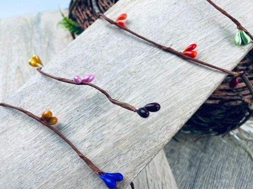 Flower Bud Spray Stems Florist Floral Wedding Crafts Wreaths Bouquets x 12 Packs - Picture 6 of 16