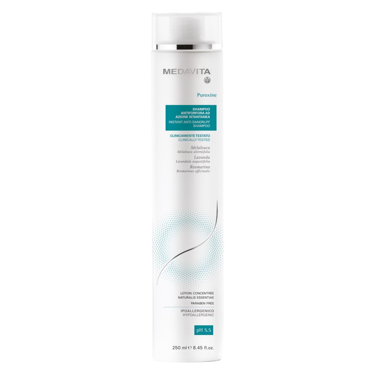 Medavita Puroxine Shampoo Antiforfora per Cute con Forfora