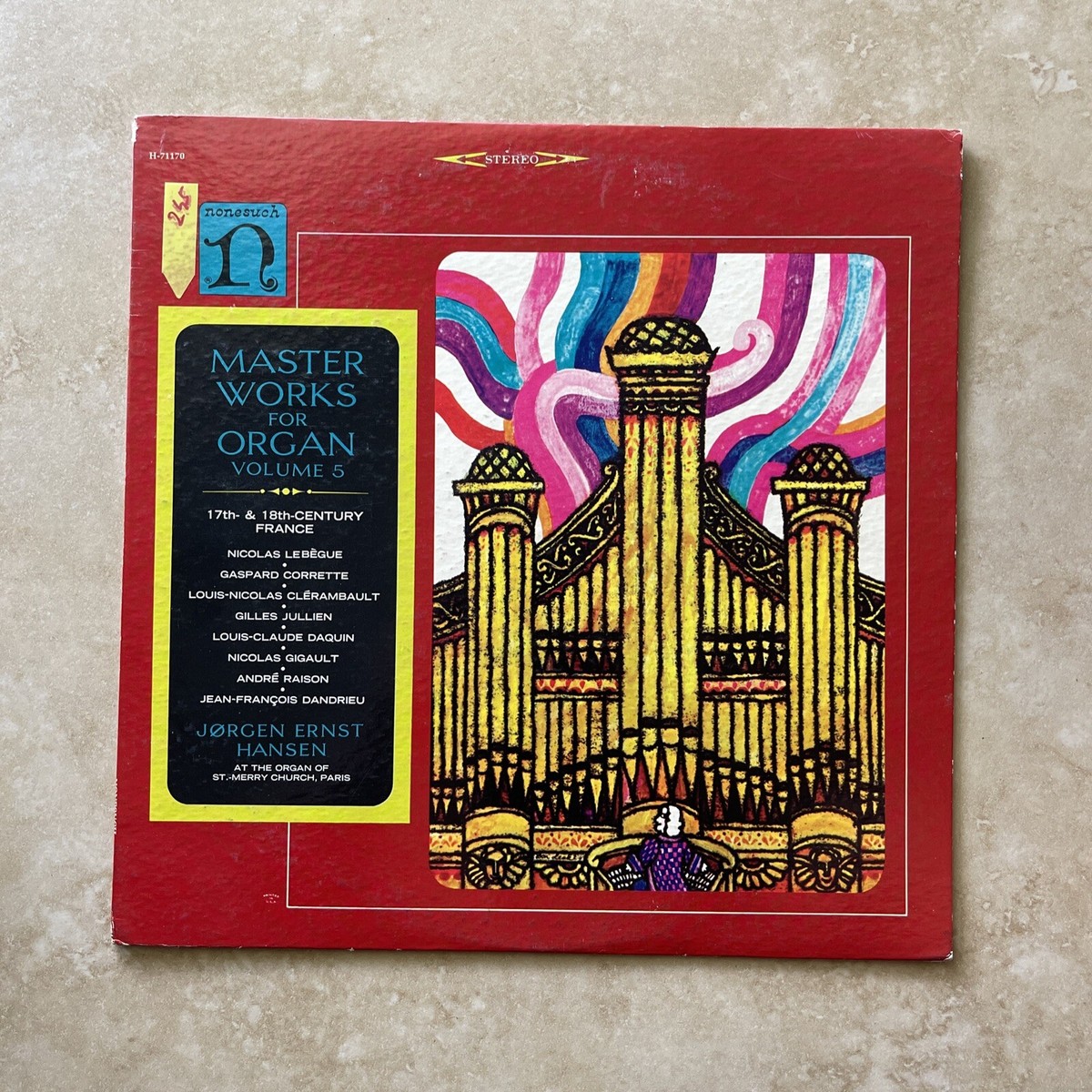 Jorgen Ernst Hansen - Master Works For Organ Vol. 5 - Nonesuch H