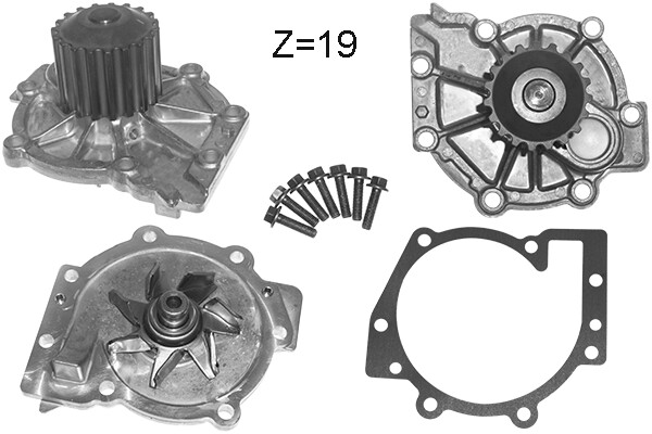 Dolz V211 Zusatzwasserpumpe For Polestar Volvo-image