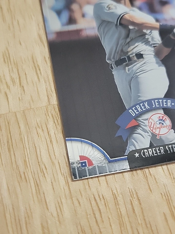 2002 Donruss DEREK JETER Career Stat Line /188 #3 New York Yankees SP - Image 4 of 4