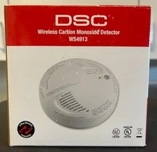 Brand New DSC WS4913 Wireless CO Detector,  US region only