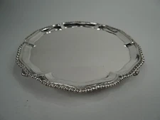 George III Salver Antique Georgian Tray English Sterling Silver Coker 1769