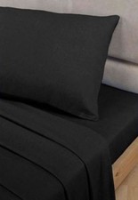 Luxury 100% Egyptian Cotton Fitted , Flat Sheets 200 Thread Count All Sizes