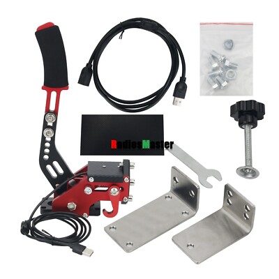 USB Hand Brake +Clamp for Logitech G27/G29/T300RS /G920/G295 Racing Games New