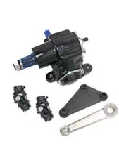 Vega Steering Gear Box Pitman Arm Mounting Bracket Kit 2 U Joint Street Rat Rod