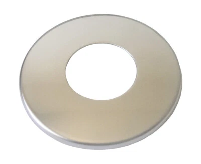 1/2" 21mm Chromé Acier Inoxydable Couvercle Tuyau Mince Collier - Photo 1/3